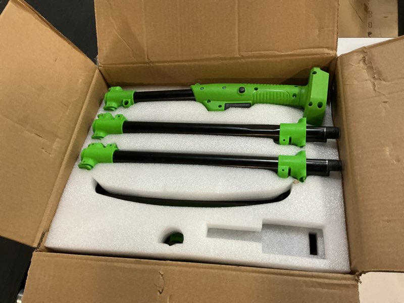 Condition photo showing Good Condition for Electric Cordless Snow Shovel, 14.4-Inch | 24V | 5.0Ah Brushless Cordless Snow Blower with Battery and Charger, 26ft Throwing Distance, 5000RPM/Min, Snow Removal for Driveway/Steps/Patio/Sidewalk Blue