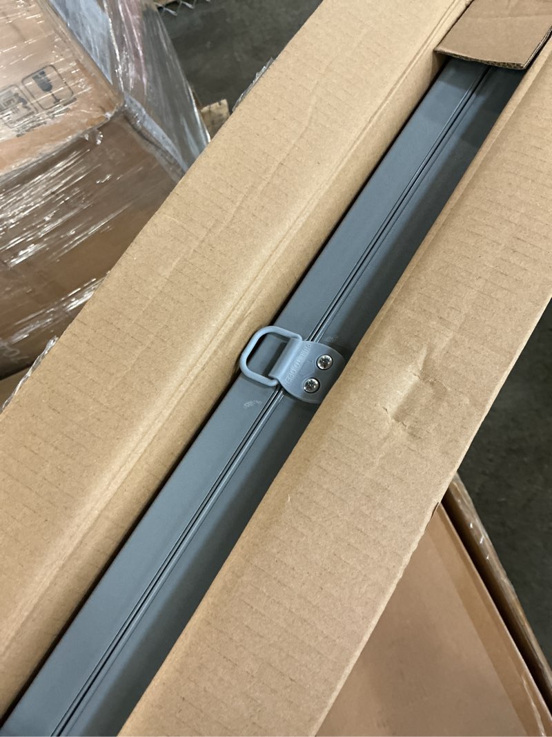 Condition photo showing Good Condition for mainstays fold-in-half adjustable folding table - gray