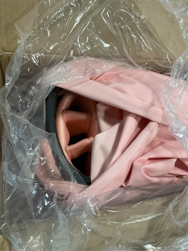Condition photo showing Good Condition for 14-way golf bags for men, golf stand bag, adjustable shoulder straps, rain cover, multiple pockets light pink 3