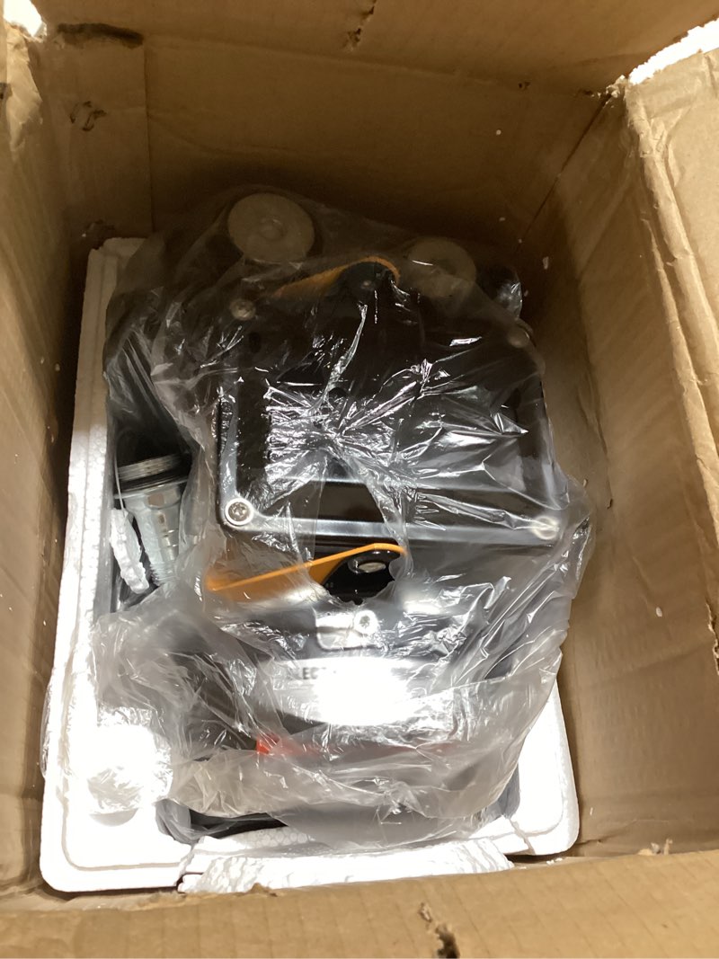 Condition photo showing Good Condition for 110v ac 550w self priming electric transfer pump, 60l/min oil transfer pump fuel diesel kerosene biodiesel pumps for vehicles, construction sites, farms 110v 550w