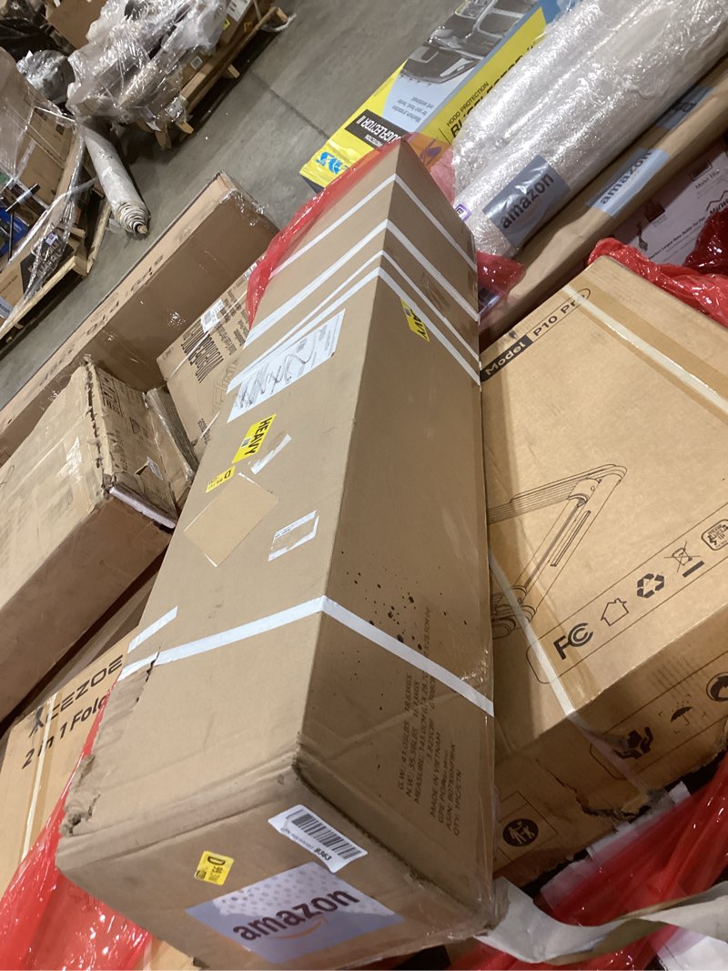 Condition photo showing New/Like New for Amazon Basics Smart Box Spring Bed Base, 9-Inch Height Mattress Foundation, Tool-Free Easy Assembly, Full, 74" L x 53" W x 9" H, White Full(74"L x 53"W) 9-Inch Height