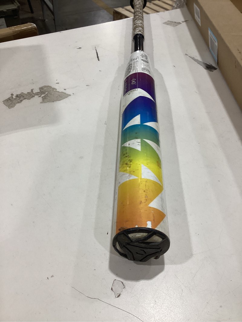 Condition photo showing As Is for demarini 2025 prism+ fastpitch softball bats: -11 and -10 drop -11 28 inch -11