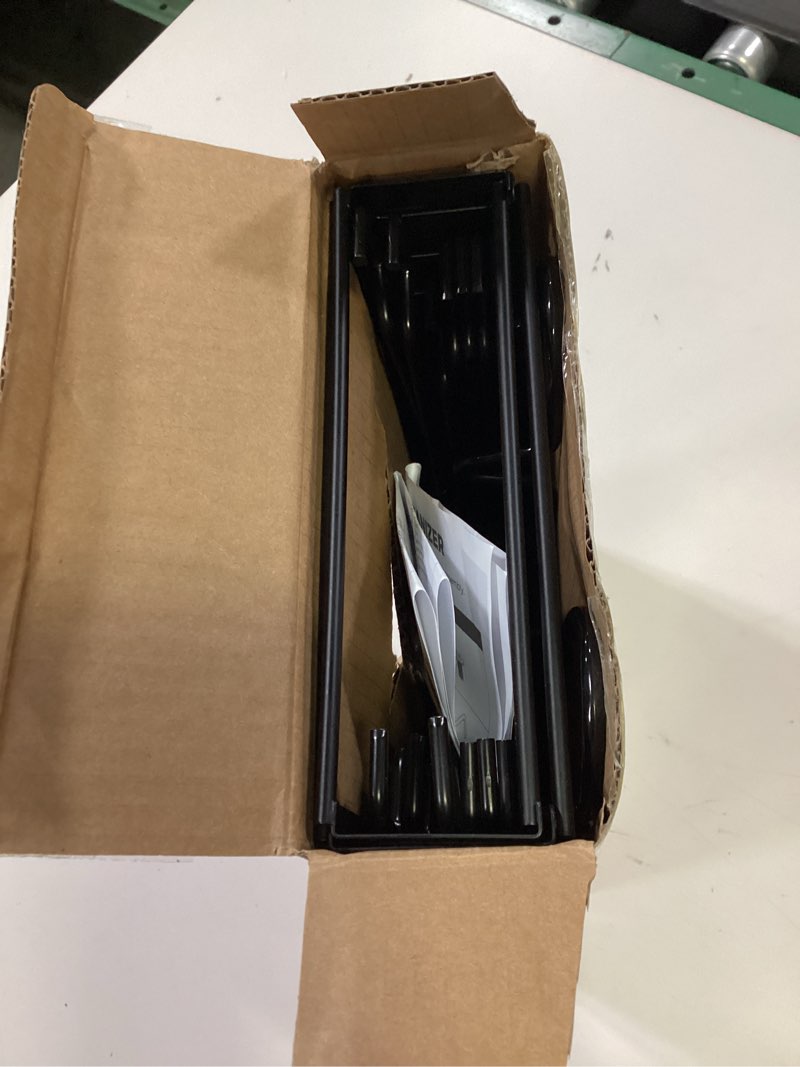 Condition photo showing Good Condition for ORDORA Pots and Pans Organizer under Cabinet, 8 Tier Pot Organizers Rack Expandable 11.65" to 19.02" Height with 3 DIY Methods, Adjustable Pan Organizer inside Cabinet Kitchen Storage Organization L-19.02"H-LightDuty