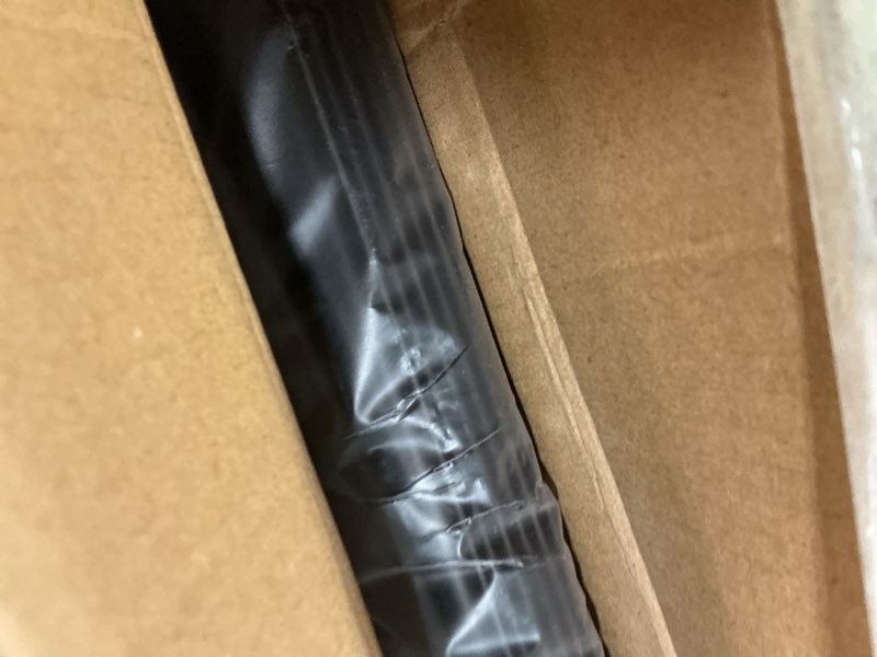 Condition photo showing New/Like New for Art3d 12-Pack Slat Design 3D Wall Panels for Interior Wall Decor, 2x4 FT PVC Decorative Drop Ceiling Tiles - Black 24 x 48in. Oblong - Black 12