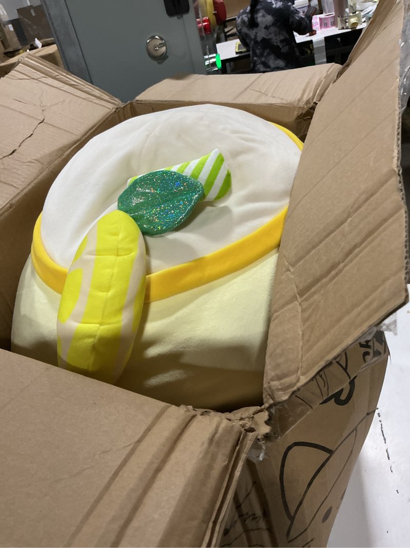 Condition photo showing Good Condition for Squishmallows Original 20in Medina The Yellow Lemonade Slushie – Official Jazwares Plush (Jumbo)