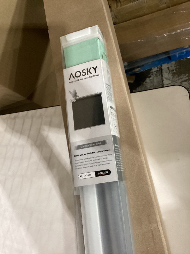 Condition photo showing New/Like New for Cordless blackout roller shades W41xL72 