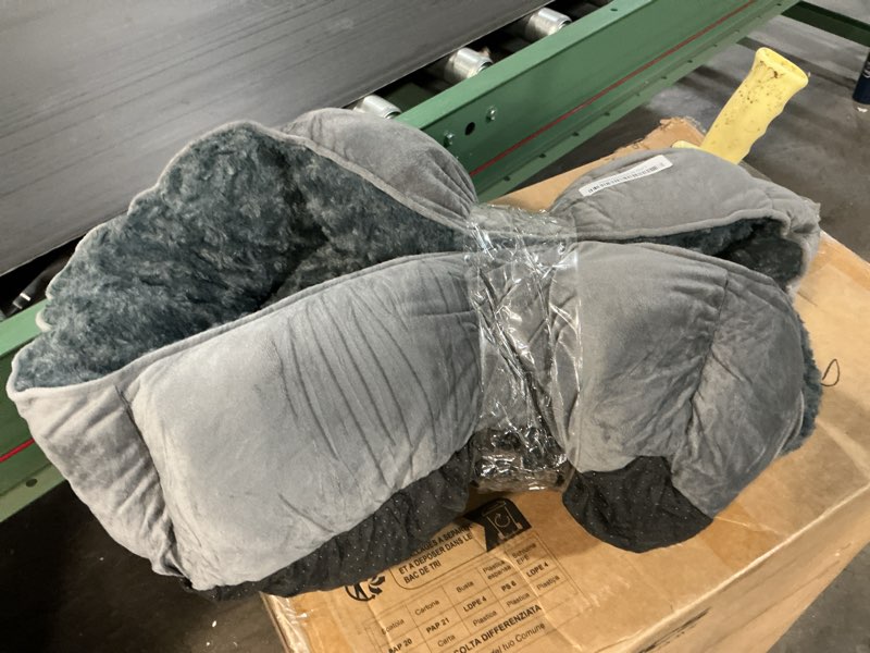 Condition photo showing As Is for Small grey dog bed