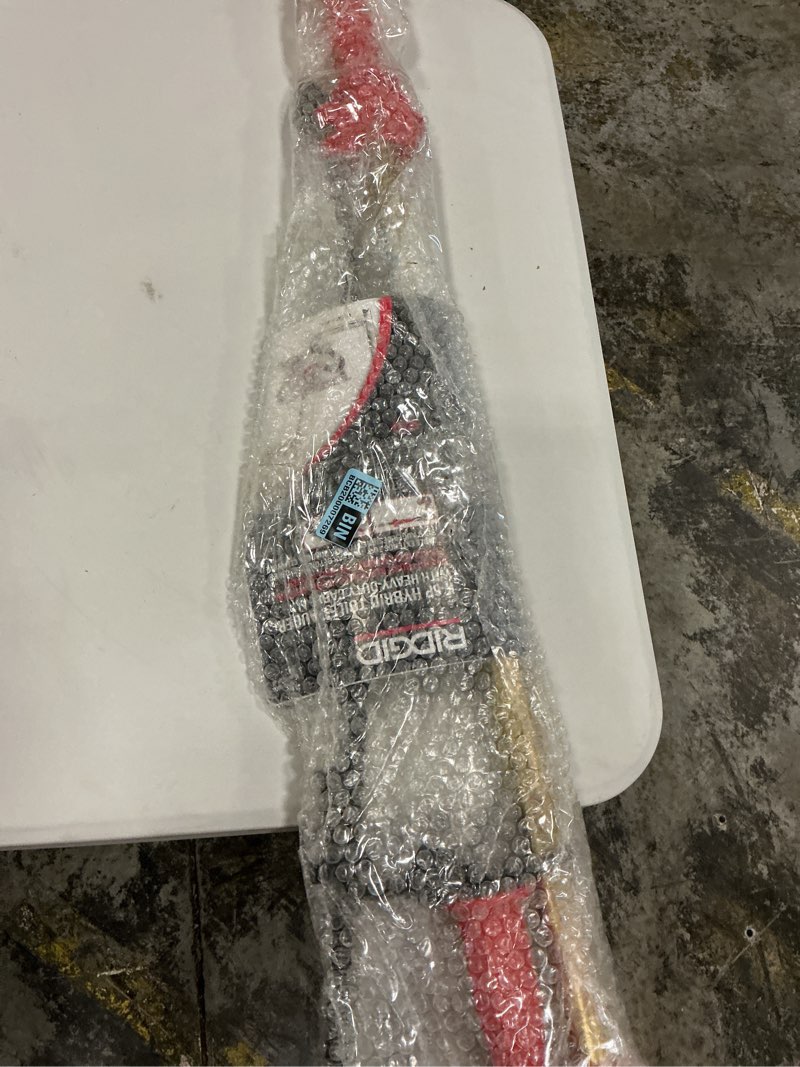 Condition photo showing New/Like New for 56658 model fits for ridgid 56658 k-6p | 6' toilet auger w/bulb head, 6' of 1/2" hd tri-wrap cable