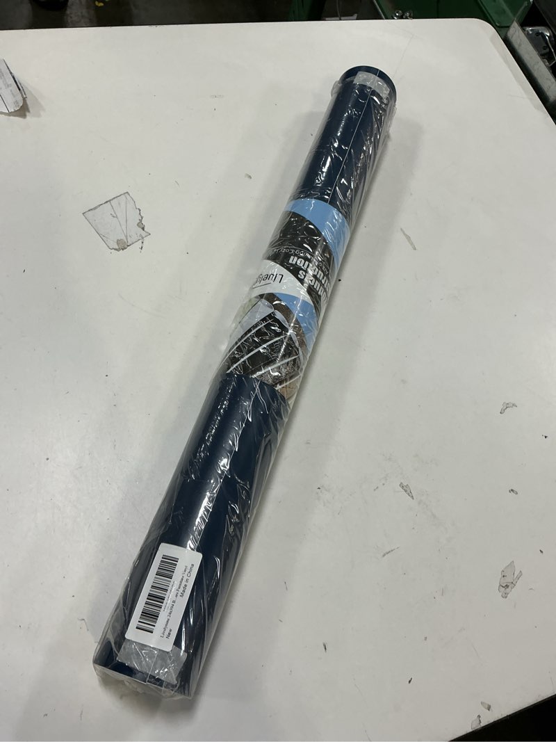 Condition photo showing Good Condition for Livelynine 24x394 Blue Peel and Stick Wallpaper for Bathroom Dark Navy Blue Contact Paper for Cabinets Countertops Waterproof Kitchen Cabinet Covers Removable Wall Paper for Renters Furniture Vinyl