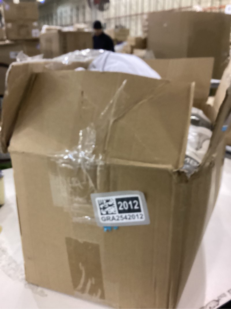 Blue Ridge Home Fashions Firm Down Alternative Pillows Queen Size Set of 2, 400 Thread Count 100% Co