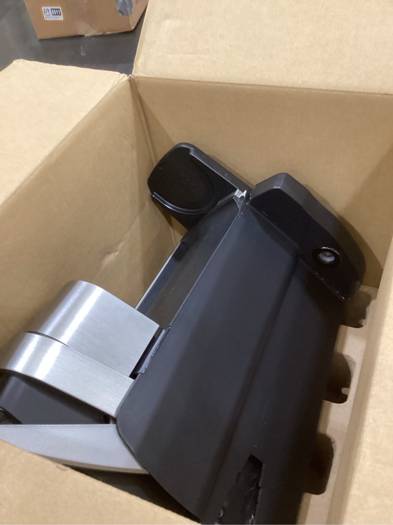 Condition photo showing As Is for Keurig K-Elite Single Serve K-Cup Pod Coffee Maker, with Strength and Temperature Control, Iced Coffee Capability, 8 to 12oz Brew Size, Programmable, Brushed Silver