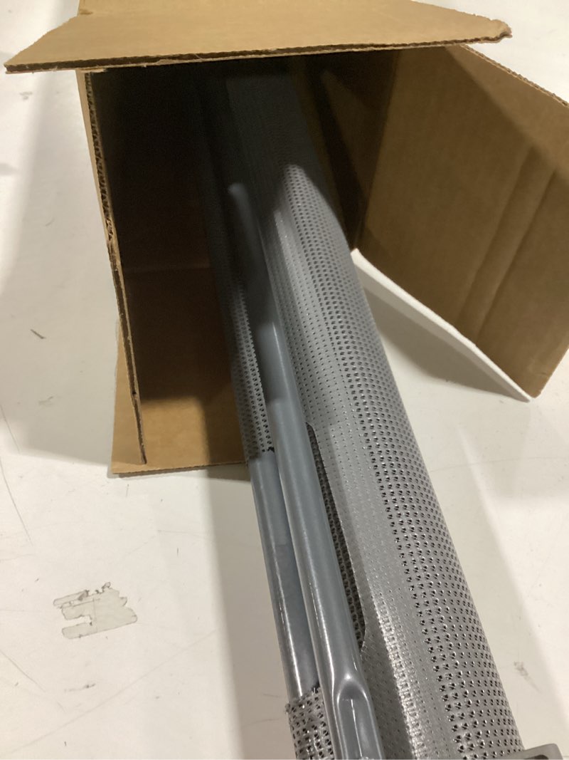 Condition photo showing Good Condition for Similar to Retractable Baby Gate for Doorways and Stairs, Mesh Safety Gate for Pet, Indoor & Outdoor Use, One-Hand Operation, Easy Installation, 33.6\" Tall, Expands to 55\" Wide?Black,33.6\"x55\") 33x55 Inch Black