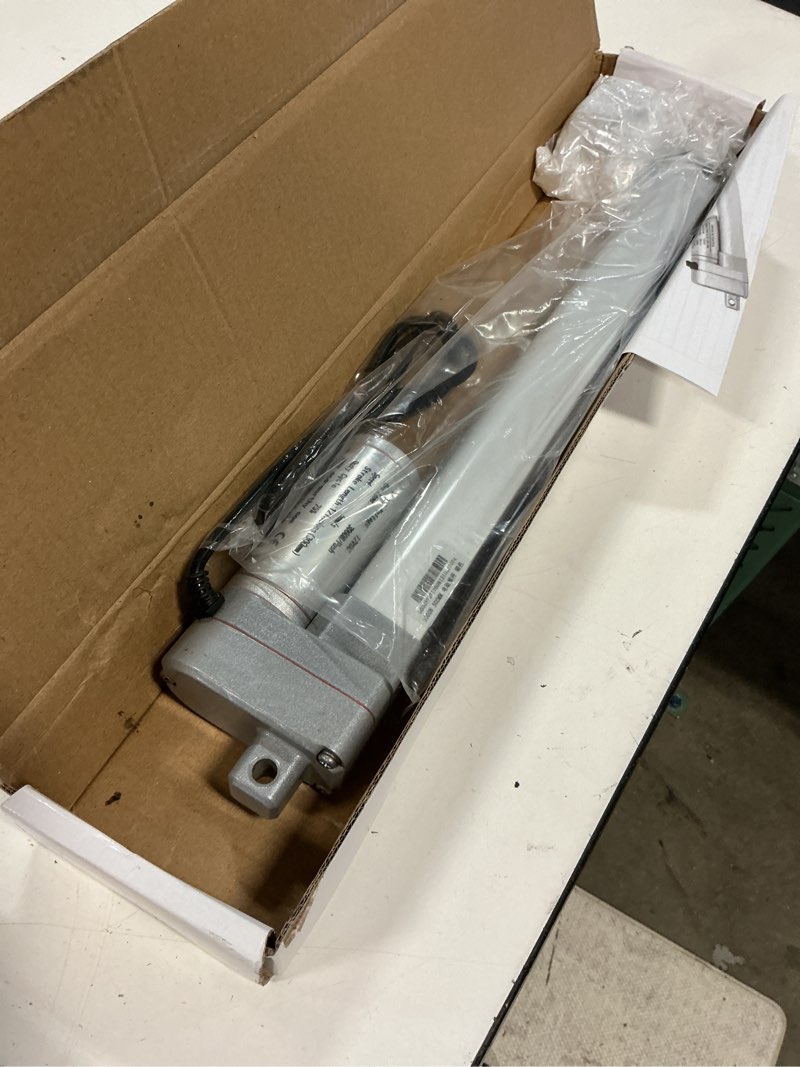 Condition photo showing Good Condition for eco-worthy linear actuator heavy duty 3000n/660lbs with mounting brackets multi-function (12v, 12") 12 inch silver