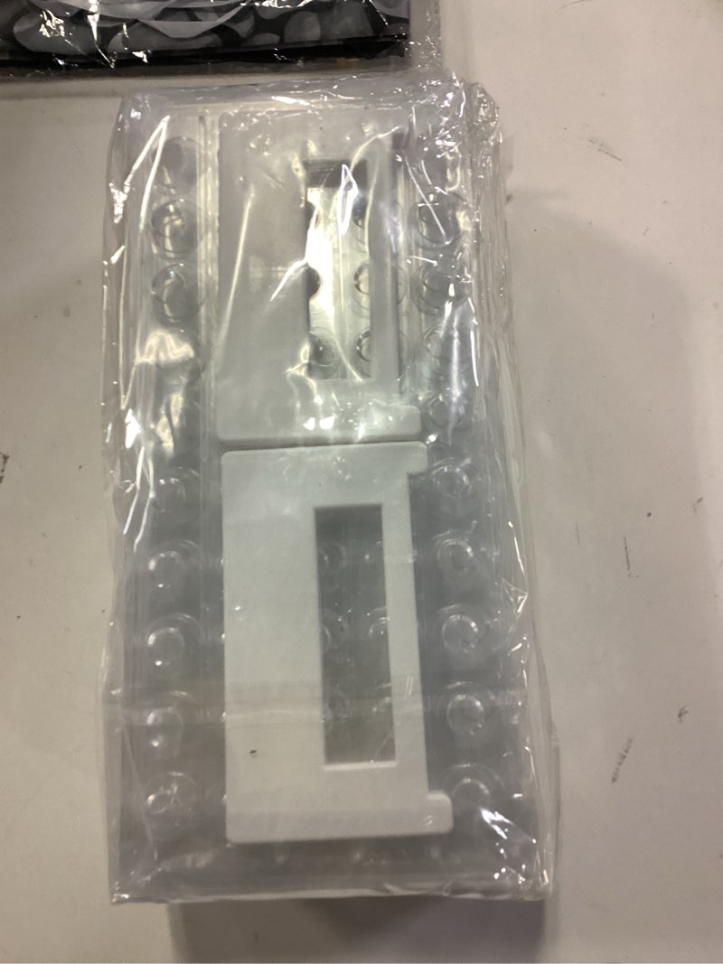 Condition photo showing Good Condition for 5 Pack Plastic Test Tube Rack, 50 Holes Lab Rack Holder for 18mm Tubes, Detachable, Transparent