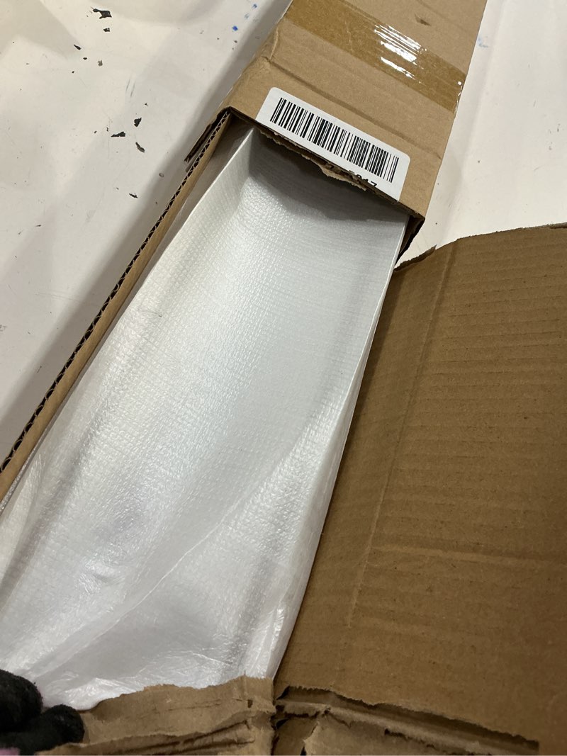 Condition photo showing Good Condition for double row curtain track ceiling mounted, silent heavy duty curtain track system, sliding rails for curtains, room divider for bedroom living room hospital (white, 1.2m(3.9ft)) 1.2m(3.9ft) white