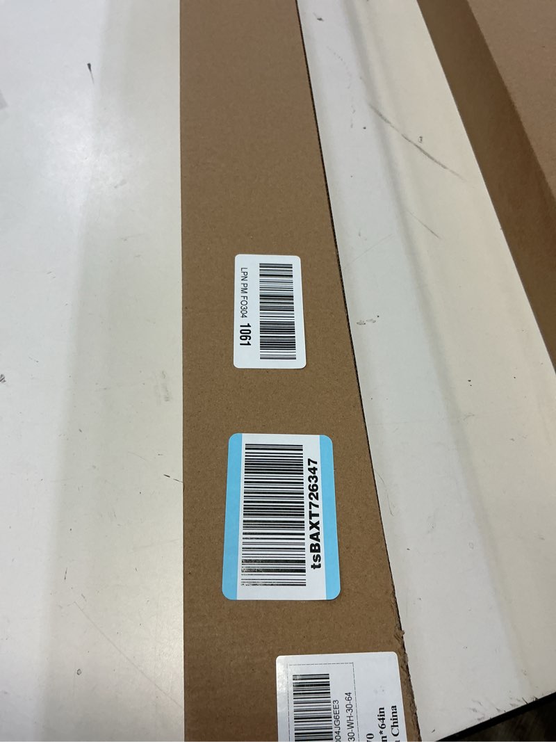Condition photo showing New/Like New for Joydeco No Tools No Drill Blinds for Indoor Windows, Cordless Window Blinds Cellular Shades Top Down Bottom Up Blackout Honeycomb Blinds Thermal Insulated Noise Reduction (White, 15" W x 36" H) A - White 15"W x 36"H