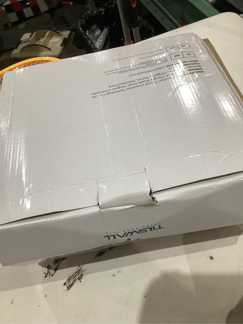 Condition photo showing As Is for tilswall paint sprayer dreamer400 upgraded ultra-light electric paint spray gun with 2 nozzles & 4 p