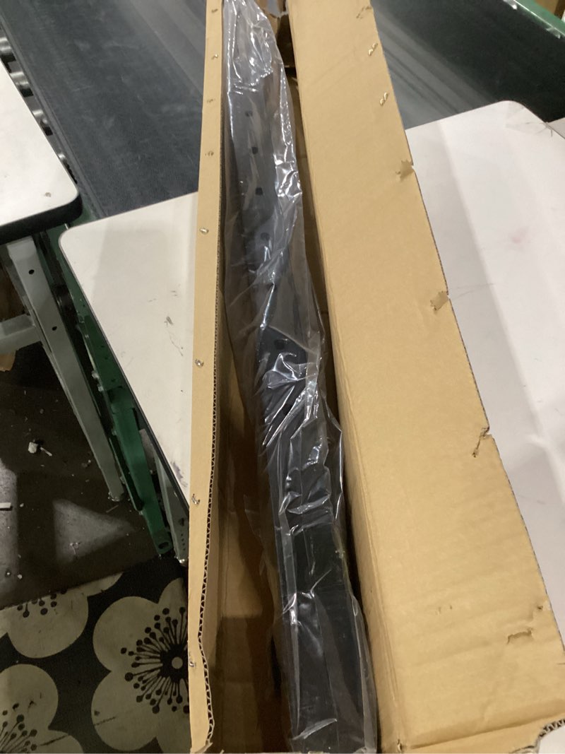 Condition photo showing Good Condition for senmit cable railing post fascia mount-stainless steel square weldless 36\"x2\"x2\" 30°angle pre-drilled side mount metal stair post for wood deck, black stair post right side (up stair) black 1