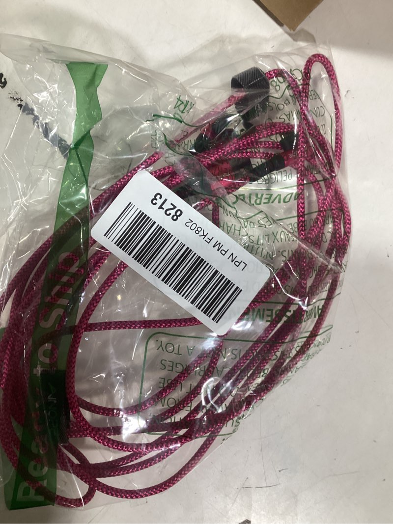 Condition photo showing Good Condition for AINOPE Type C Cable [2-Pack, 6.6ft] 3.1A Type C Charger Fast Charging Right Angle, Resistant Nylon Braided S9 Charger Compatible with Galaxy S10 S9 Plus S21, Note 10 9 LG, USB C Cable 6.6FT+6.6FT Rose 2