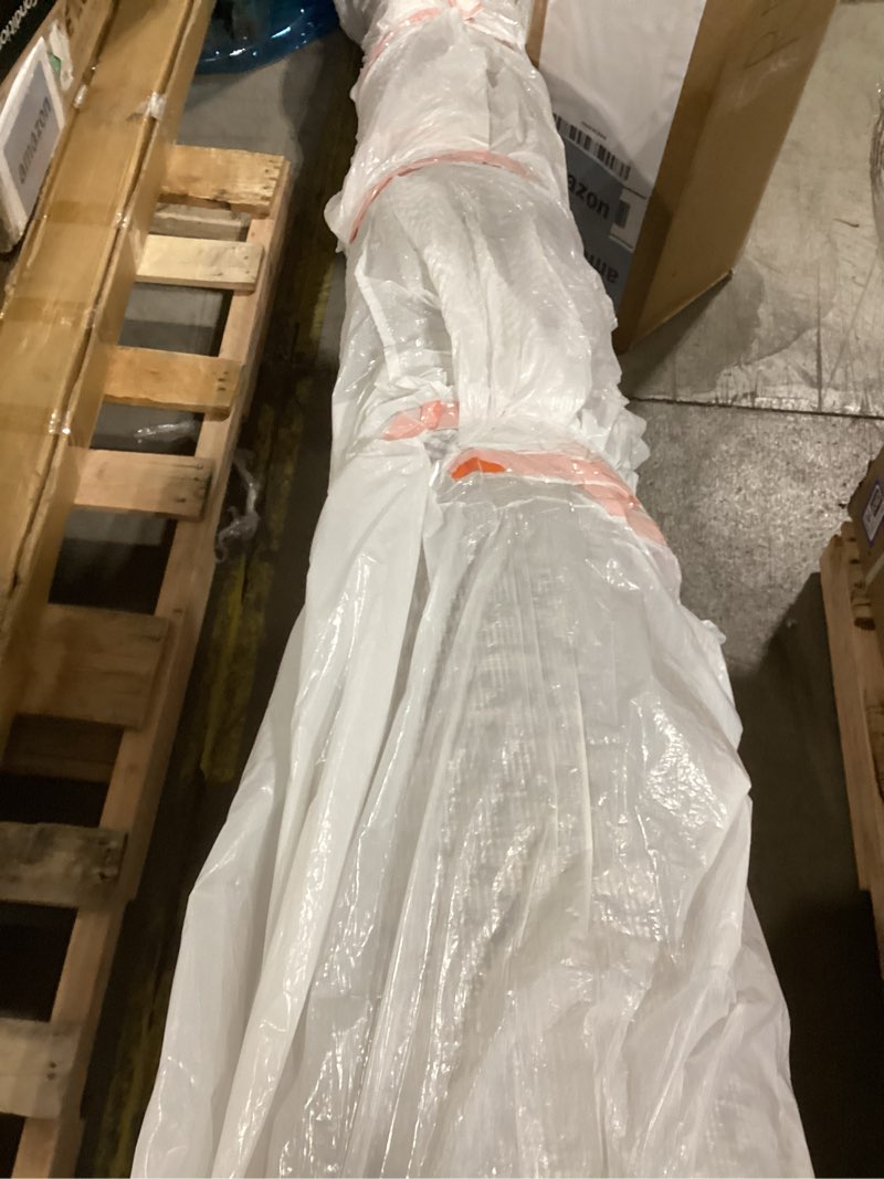 Condition photo showing As Is for Loloi Darby Collection DAR-04 Ivory/Stone 7'-10" x 10' Area Rug Ivory / Stone 7'10" x 10' (Rectangular)