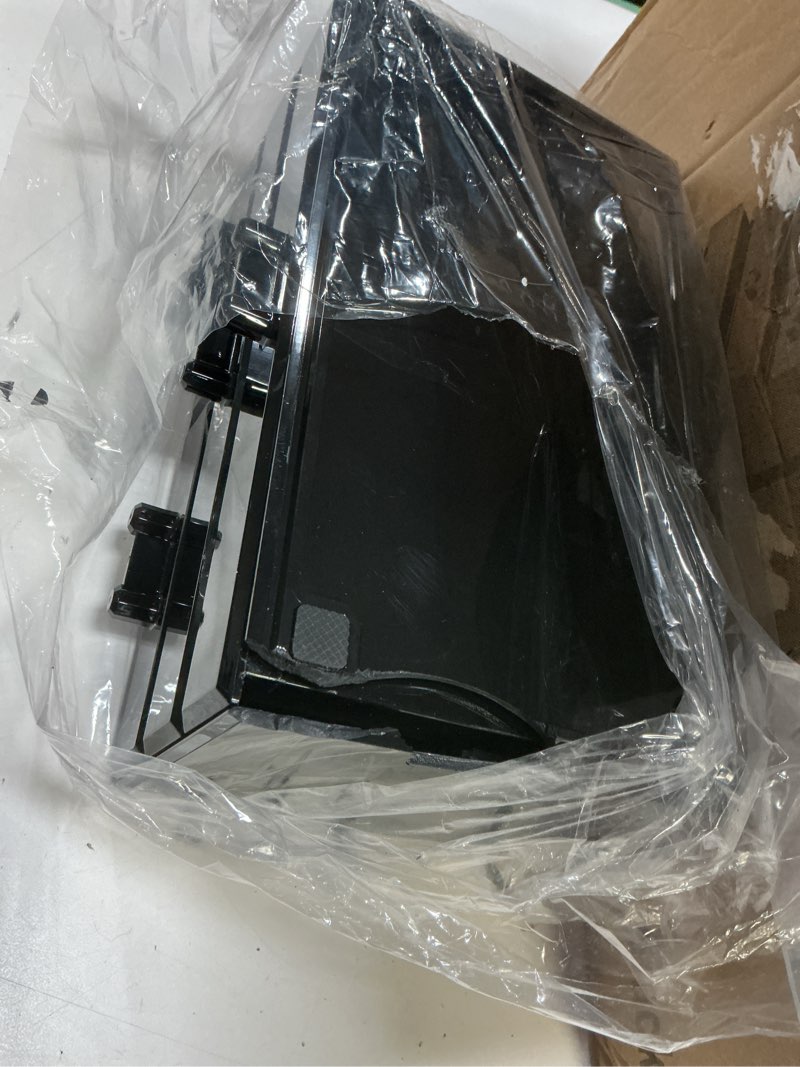 Condition photo showing As Is for readaeer makeup cosmetic organizer storage drawers display boxes case with 12 drawers (black) 9.4 x 5.4 x 15.9 inches black