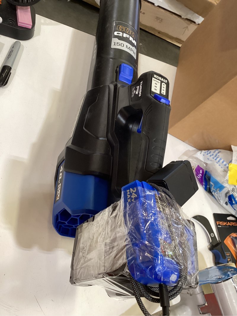 kobalt 48v max (24vx2) leaf blower 