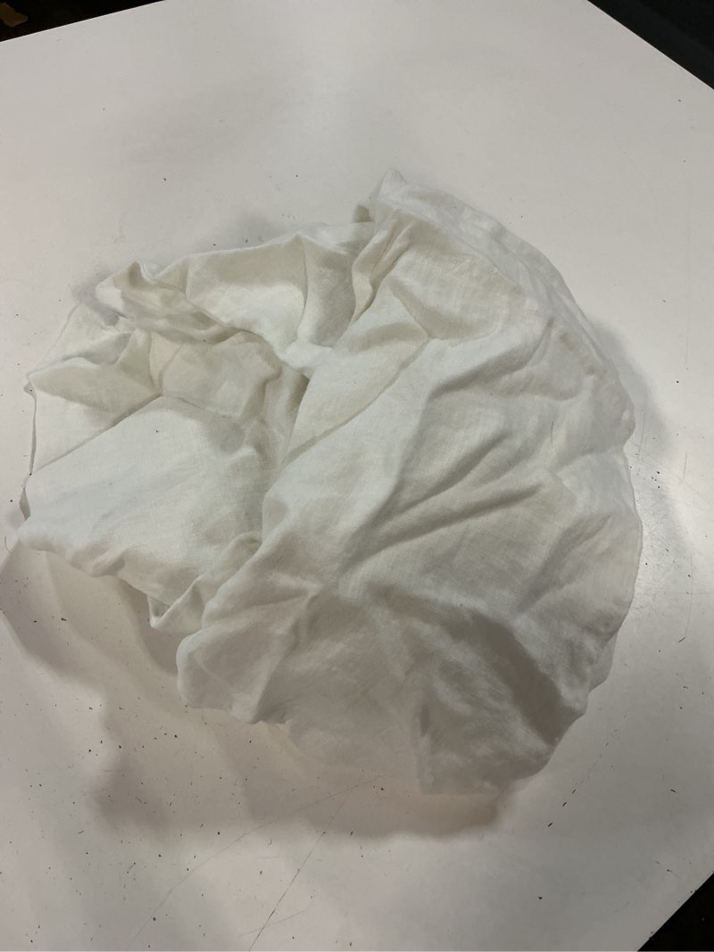 Condition photo showing Good Condition for european linen pillowcase set, king, white