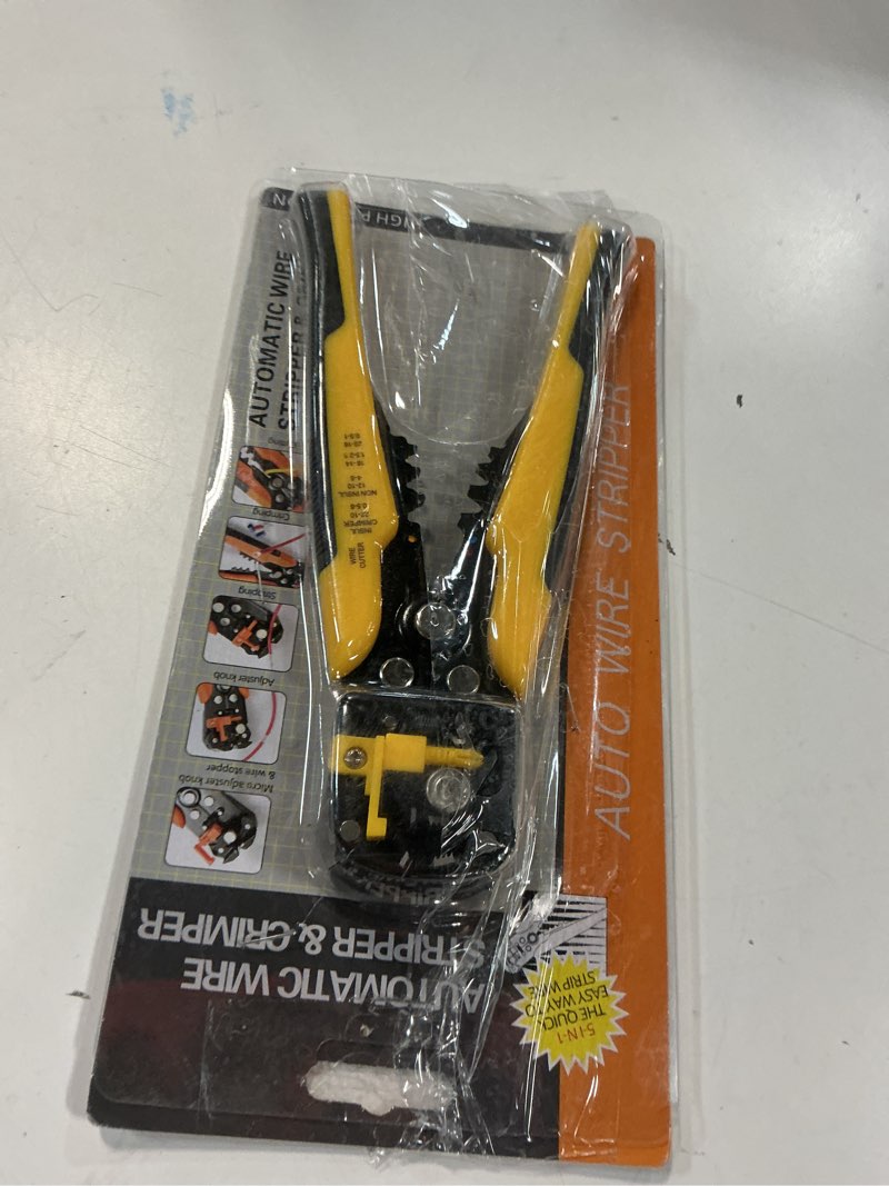 Condition photo showing New/Like New for 5-in-1 professional multifunctional wire stripper/crimping tool  wire cutter  wire crimping tool  wire stripper  wiring tool and multi-function hand t