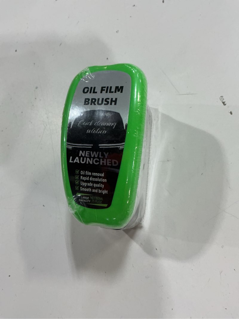 Condition photo showing New/Like New for Oil-Free Car Glass Brushes, Upgrade 2.0 Clear Vision Glass Cleaner, Oil Film Cleaning Brush for Automotive Windows, Clearvision Cars Windshield Cleaner Tool, Universal Cleaning Wipe Board (1 SET)