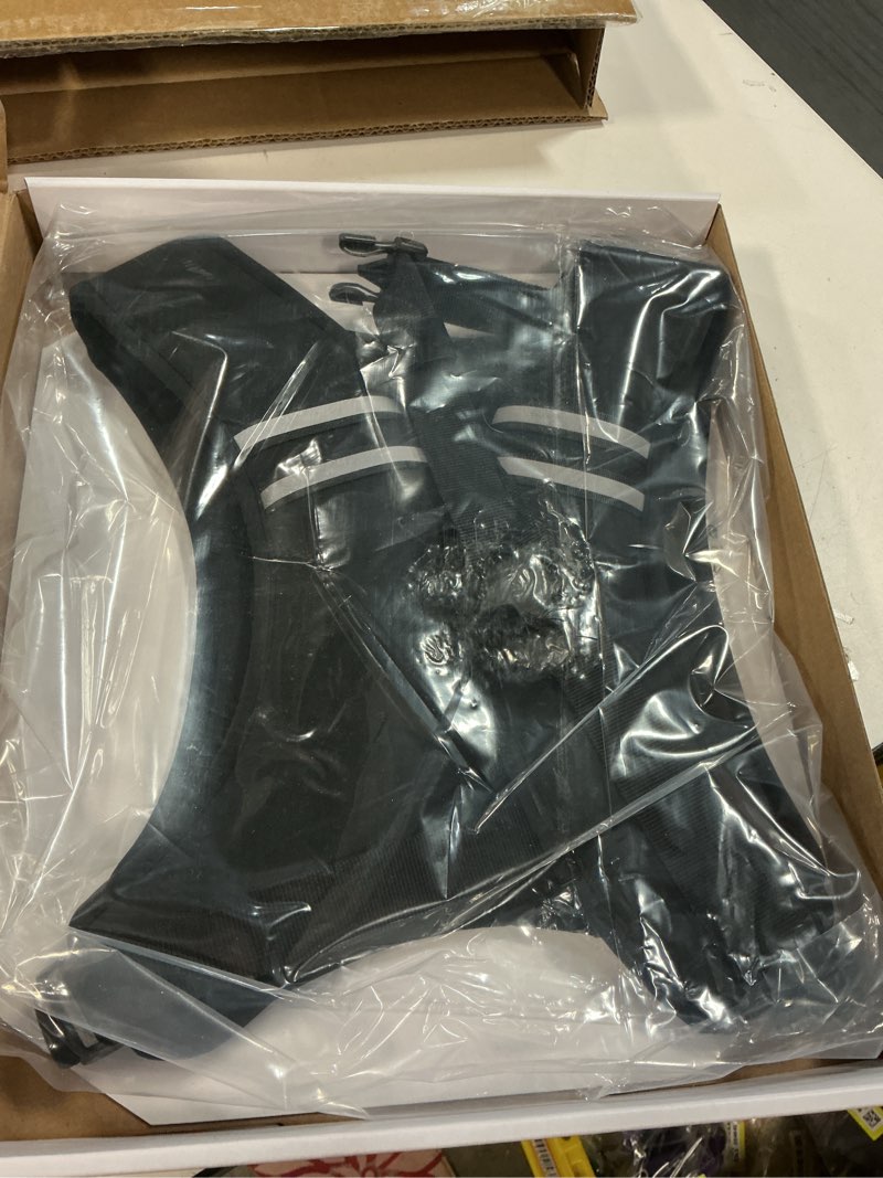 Condition photo showing Good Condition for ZELUS Weighted Vest Washable, Z-Fit Soft Iron Weighted Vest for Women and Men, 5/10/15 lb Weight Vest with Reflective Stripes & Adjustable Straps, Ultra Thin Weight Vest for Home Gym Strength Training Weight Loss Workout Black 10 LB