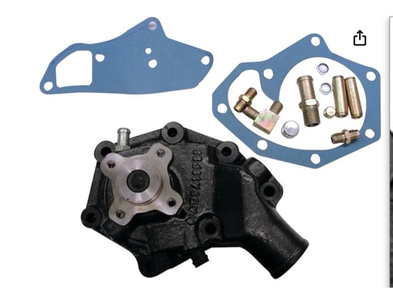 Complete Tractor 1406-6210 Water Pump Compatible with/Replacement for John Deere Tractor A Ao Ar 60 