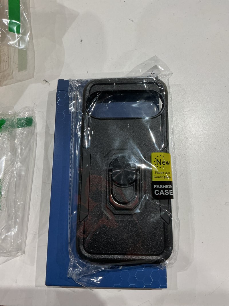 Condition photo showing Good Condition for similar  black, bonkier for google pixel 9 pro xl case [15 ft military grade drop protection] with screen protector & lens protector heavy-duty shockproof kickstand case for pixel 9 pro xl (blue) pixel 9 pro xl dark blue
