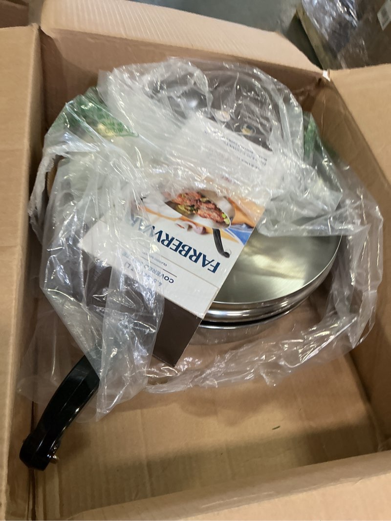 Condition photo showing Good Condition for Farberware Classic Saute Pan / Frying Pan / Fry Pan with Lid and Helper Handle - 4.5 Quart, Silver, 50012 Saute Pan (4.5 Quart) Stainless Steel