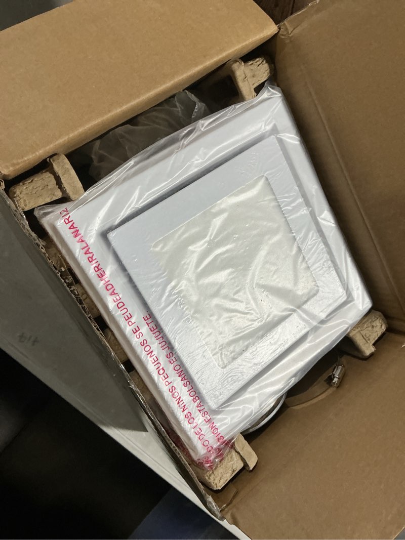 Condition photo showing Good Condition for bathroom exhaust fan with light, 110 cfm bath ventilation fans with 1200lm led light 3cct selectable, quiet 1.0 sone ceiling mount vent fan light combo for home/bath/offic/warehouse 4 inch exhaust fan