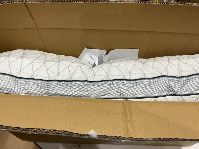 Condition photo showing As Is for coop home goods eden - queen size bed pillow for back, stomach, and side sleepers, cooling gel medium soft memory foam, certipur-us/greenguard gold