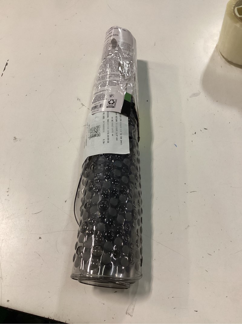 Condition photo showing As Is for mainstays oval bubble bath mat charcoal