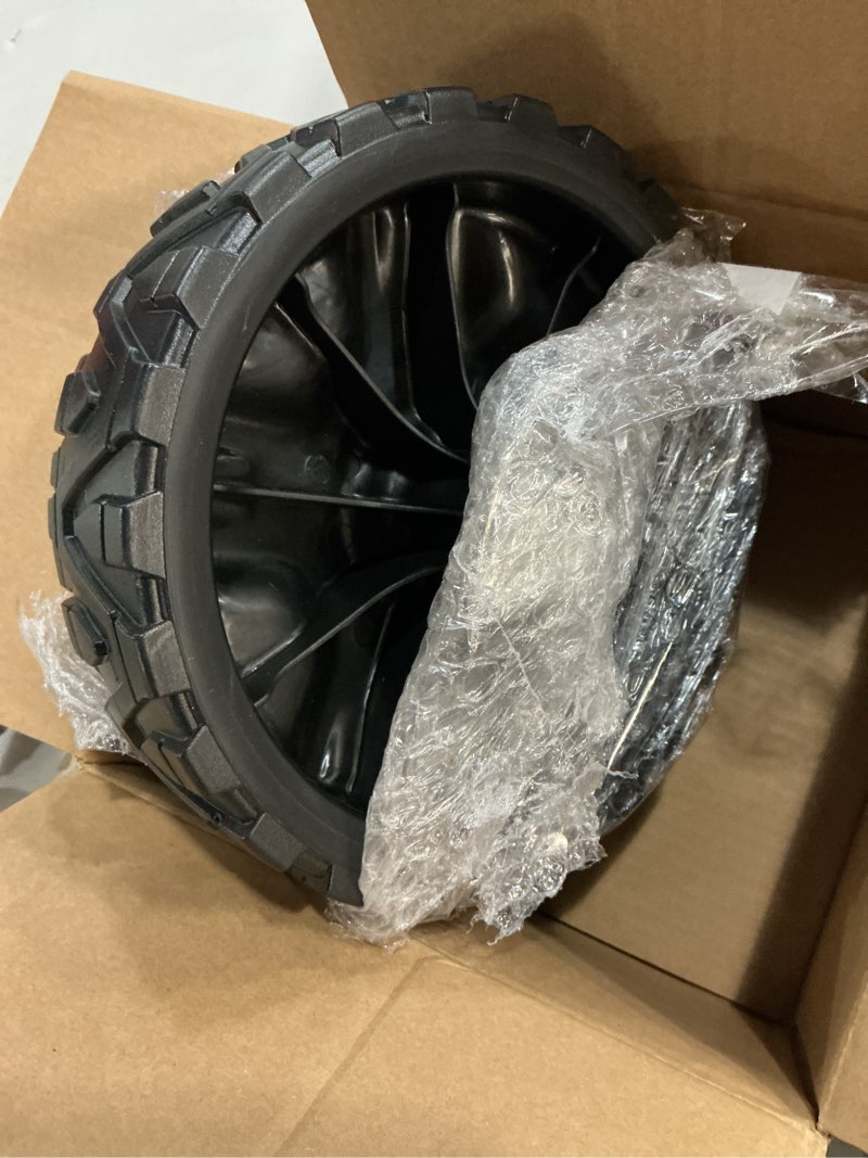 Condition photo showing Good Condition for 634-04659 lawn mower wheel replacement for cub mowers, 8" front wheel assembly, compatible with sc100, sc300, sc500, csv070, sc100h, sc100hw, sc300e, 2 pack