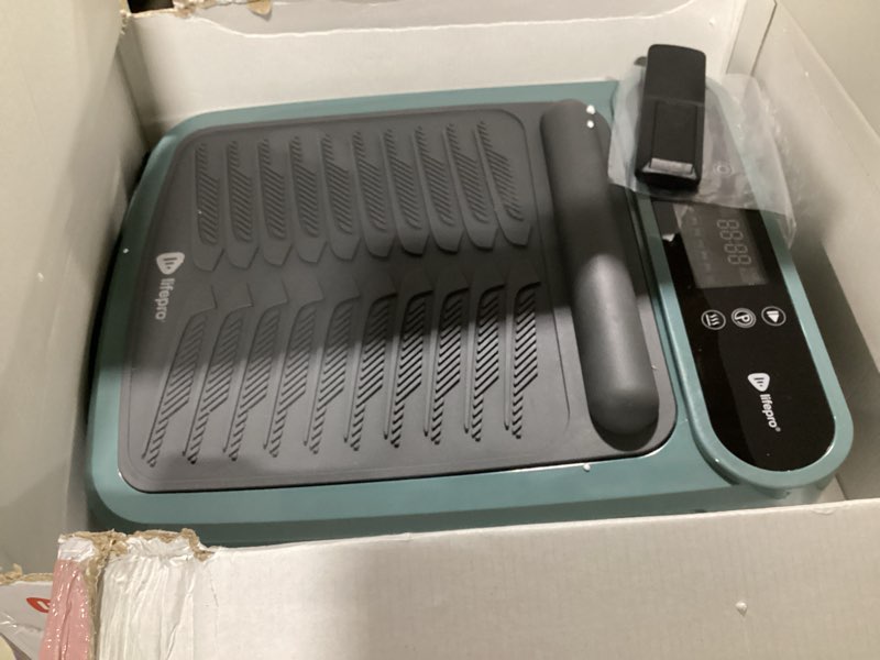 Condition photo showing Good Condition for LifePro Foot Massager for Neuropathy - Relaxing Calf and Foot Therapy with Heat Option for Maximum Soothing Relief - Massager for Blood Circulation and Revitalization Teal Plus Heat