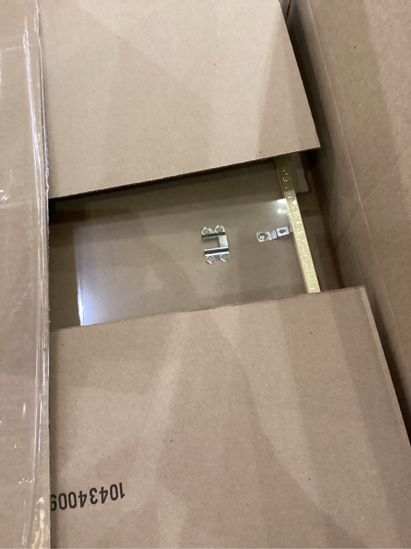 Condition photo showing New/Like New for upsimples 16x20 Picture Frame, Display Pictures 11x14 with Mat or 16 x 20 Without, Wall Hanging Poster Frame, Gold, 1 Pack Gold 16x20