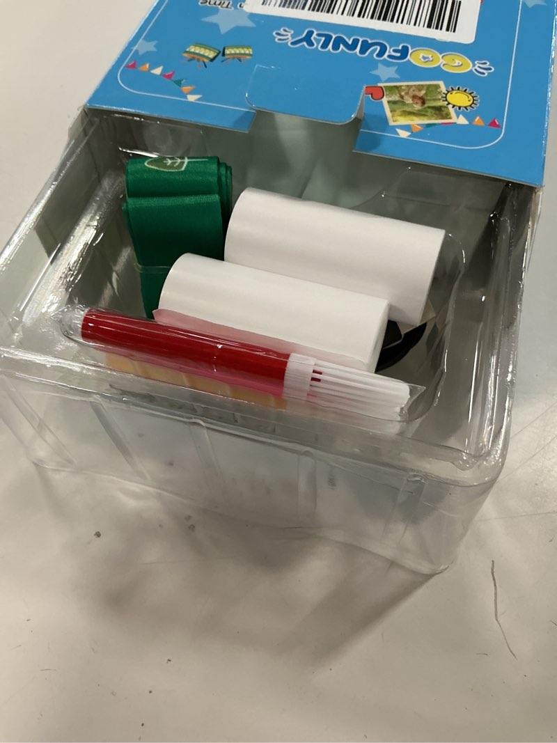 Condition photo showing Good Condition for Kids Camera Instant Print, 3.0" HD 32MP 1080P Toddler Digital Camera with 3 Rolls of Printer Paper, Birthday Gifts Toy for 3-12 Year Old Girls Boys with 32GB SD Card-Green Green 3.0 Style