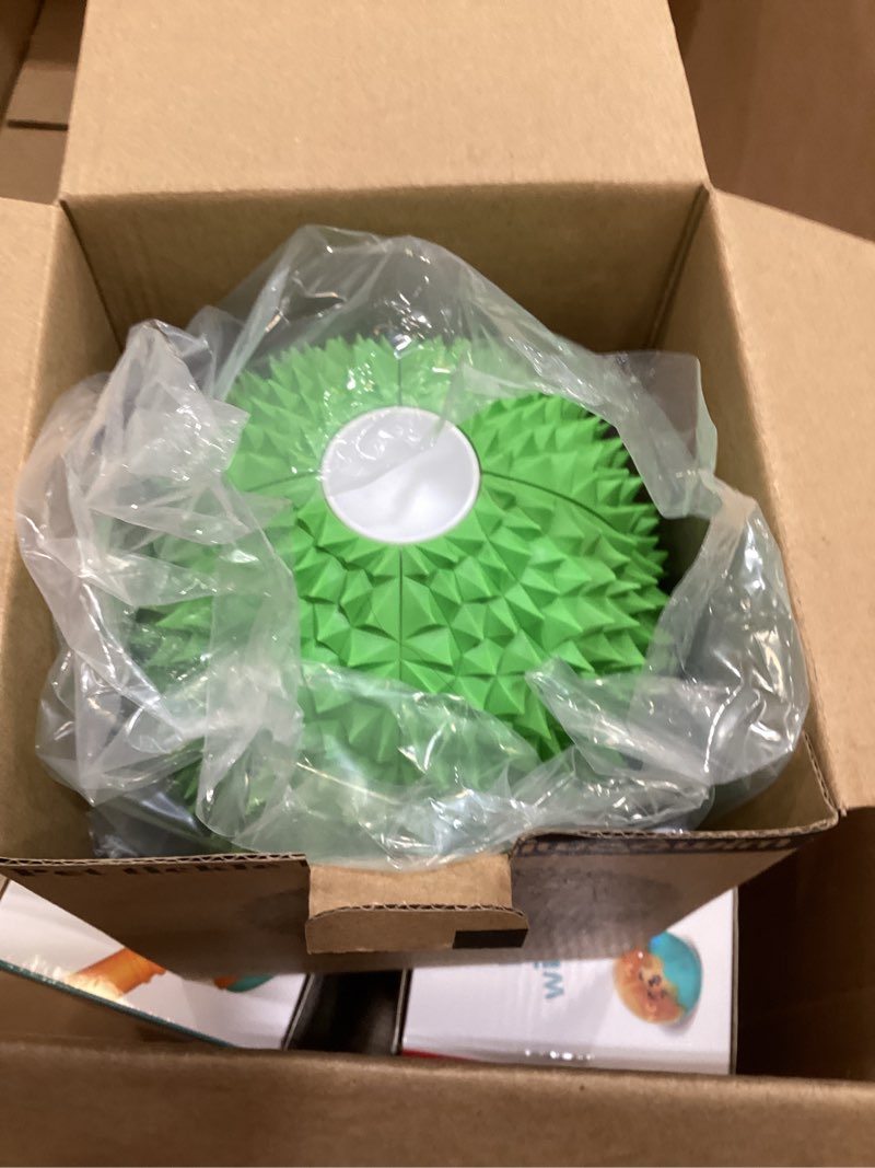 Condition photo showing Good Condition for miwoowim catnip feeder - cat face scratcher wall corner massage comb for indoor cats self grooming brush (green)