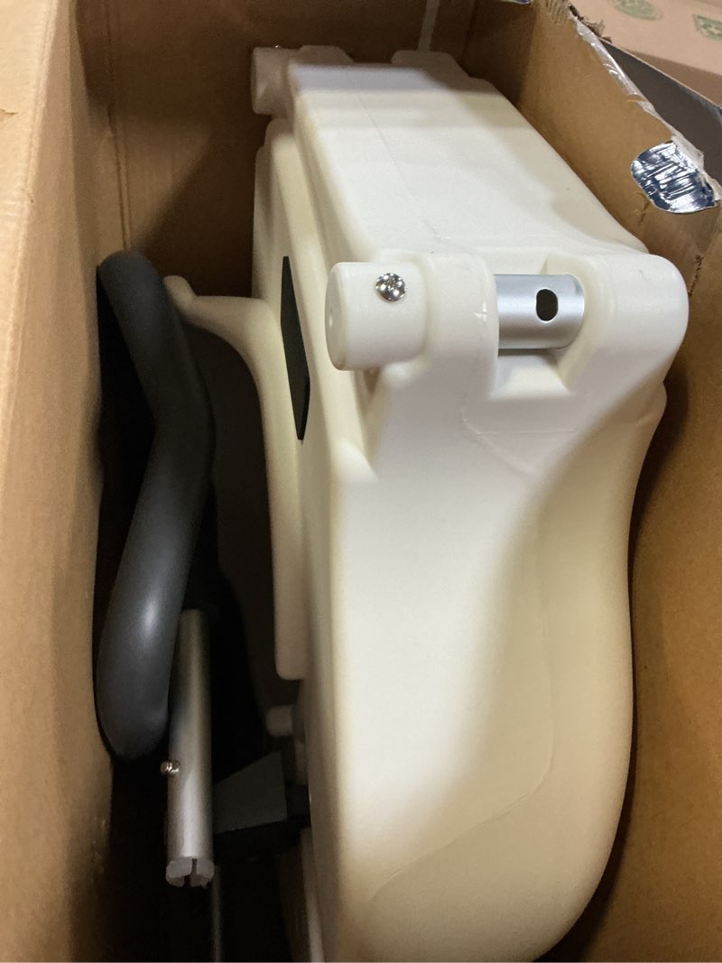Condition photo showing Good Condition for drive medical 2-in-1 raised toilet seat with removable padded arms - elevated bathroom safety support - secure locking attachment - easy height assistance - durable plastic construction standard