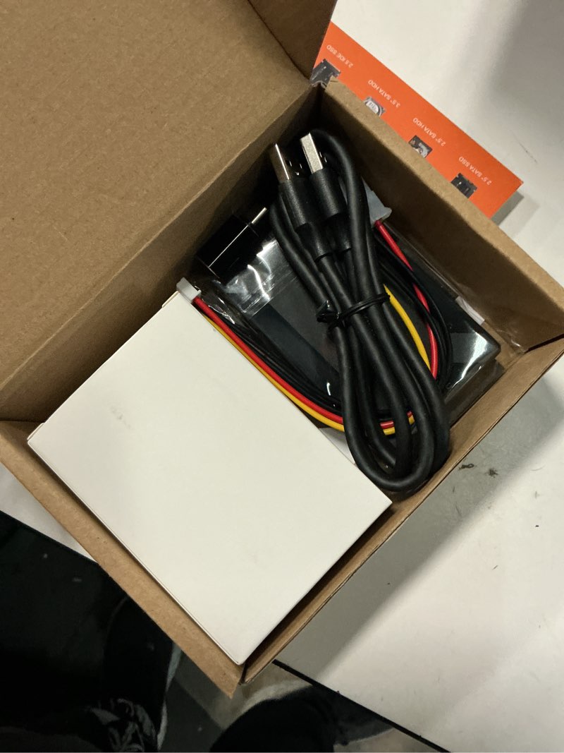 Condition photo showing New/Like New for femoro hard drive reader ide sata to usb 3.0 + usb c adapter, 3in1 ultra data retrieval converter kit with 12v/2a power supply for internal 2.5'' ssd 3.5'' hdd ide sata blu-ray drive sata ide to usb+usb c