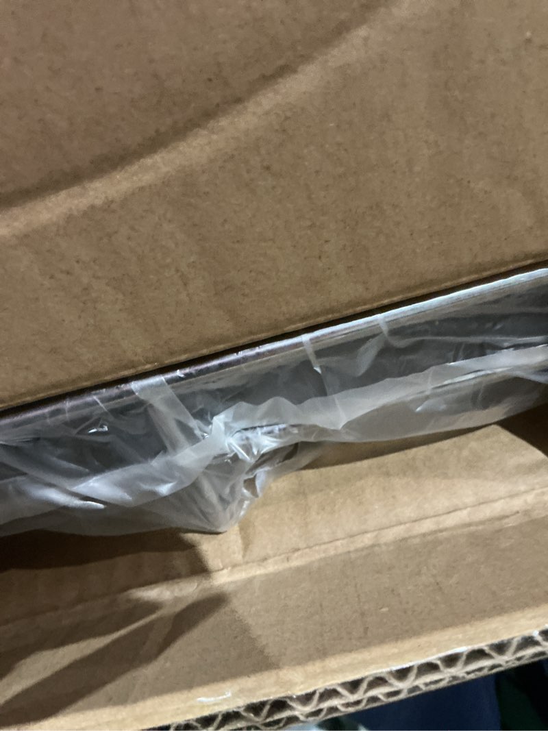 Condition photo showing As Is for DINDON Pull Out Cabinet Organizer (14" W x 21" D), Pull Out Drawers for Kitchen Cabinets, Cabinet Pull Out Organizer 1 Tier Heavy-Duty Slide Out Shelf Wire Basket for Base Cabinet, Chrome 14'' W X 21'' D Chrome