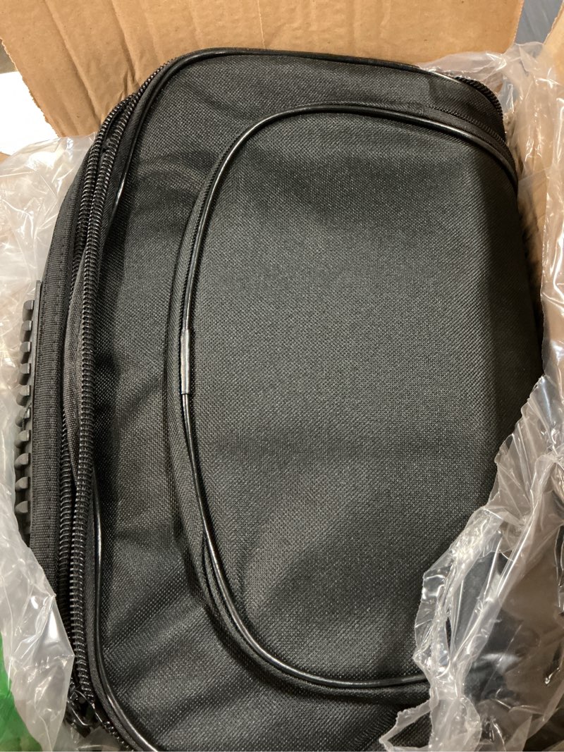 Condition photo showing Good Condition for donner 39 inch electric guitar bag gig bag, 0.4 inch padded sponge 600d ripstop waterproof nylon dustproof soft electric guitar case adjustable strap black electric bag 39 inch-10mm thick
