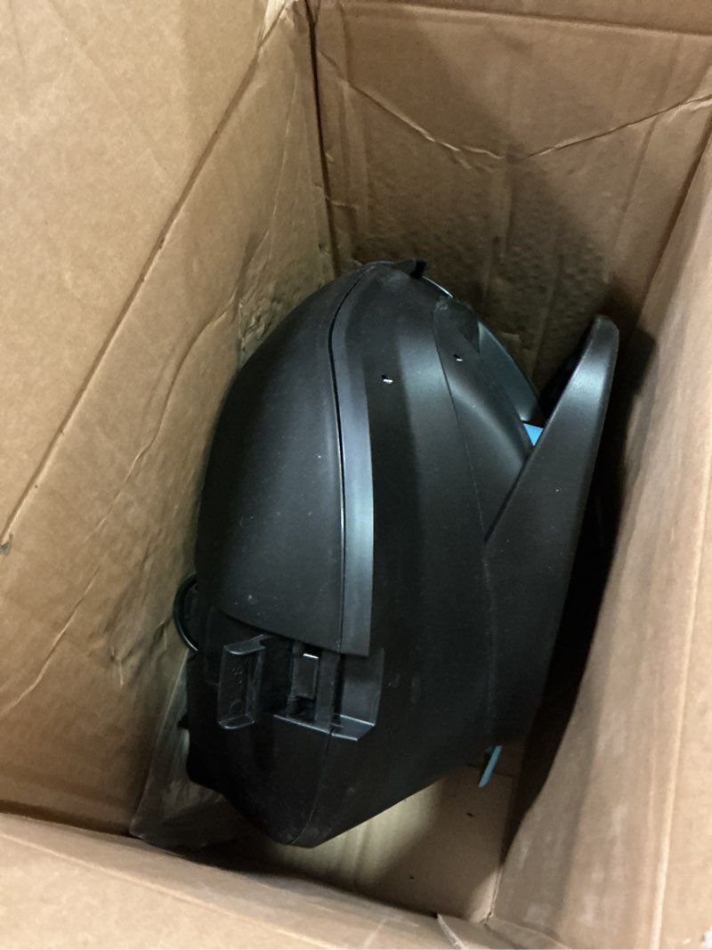 Condition photo showing As Is for x1 robotic pool vacuum, cordless pool cleaner with 120 mins runtime, auto-parking, 2.5h fast charging, ideal for above ground and flat-bottom inground pools up to 850 sq.ft matte black