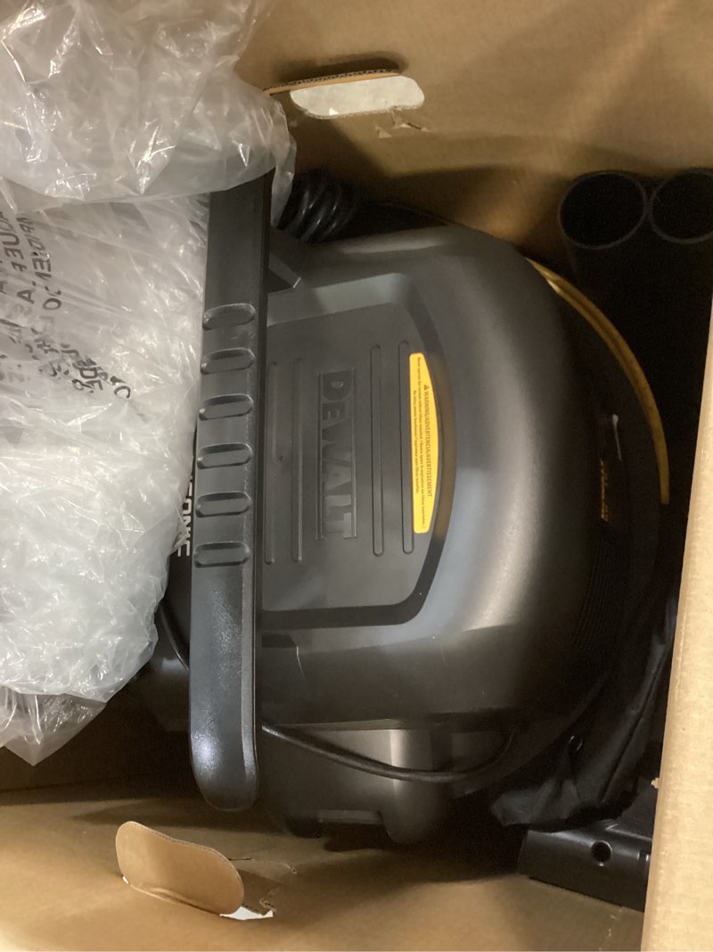 Condition photo showing New/Like New for  DEWALT Stealthsonic Quiet 16-Gallon 6.5 HP Corded Wet/Dry Shop Vacuum with Accessories Included
