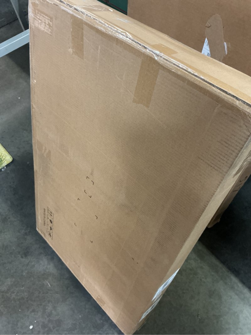 Condition photo showing Good Condition for 3d printer table with filaments storage - 3d printer stand filament storage rack heavy duty 3d printer desk with drawer for workshop studio office (brown)