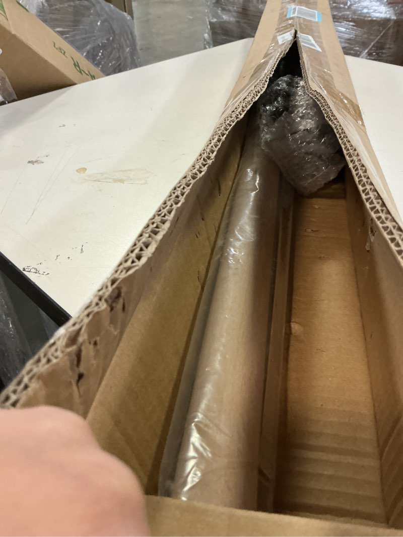 Condition photo showing Good Condition for flybold Wall-Mounted Ballet Barre with Turning Board and Premium Wooden Bar - Home Workout and Dance Equipment - Rust, No Wobble - 4ft, 1.5ft Diameter - Multiple Colors