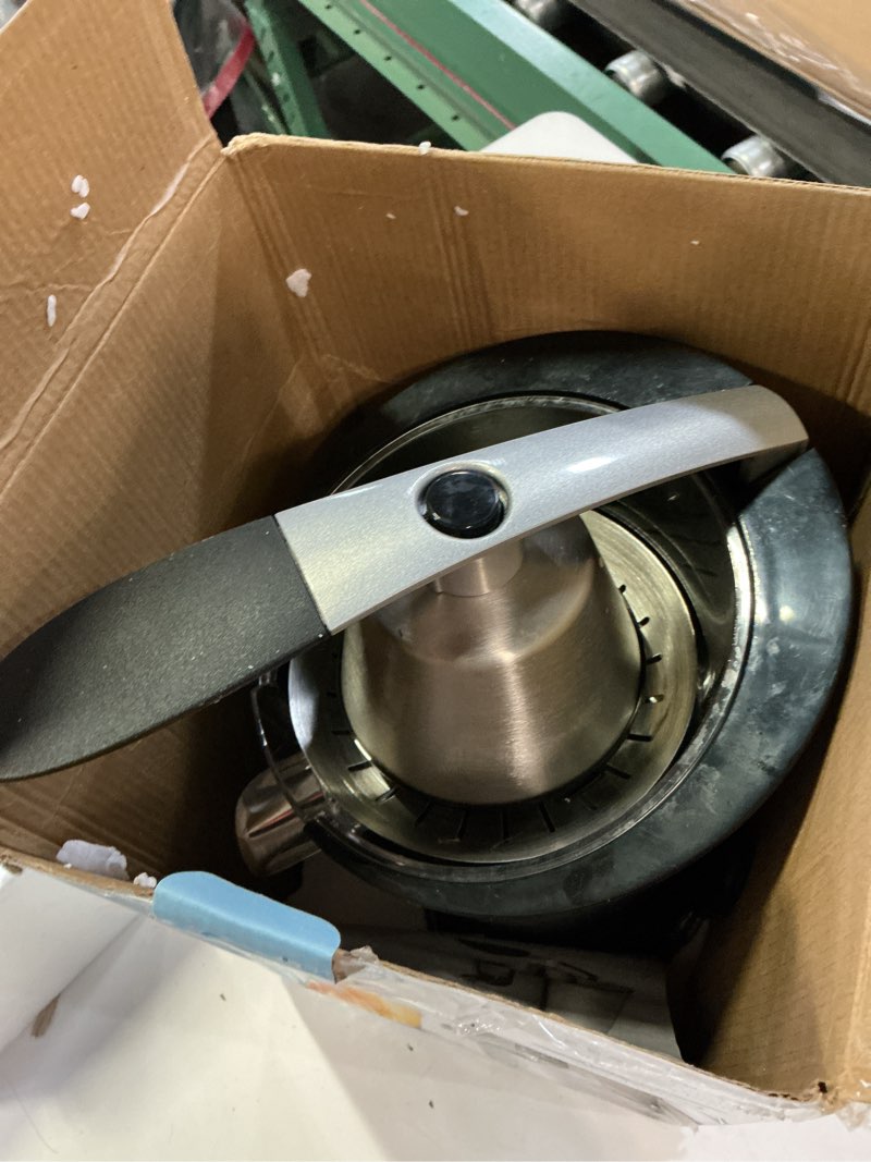 Condition photo showing Good Condition for lebenlang stainless steel electric orange juicer 600w i incl. stainless steel cone & bpa-free | electric juicer citrus press fruit press i high juice yield for oranges & lemons lbc388 - 600 watt
